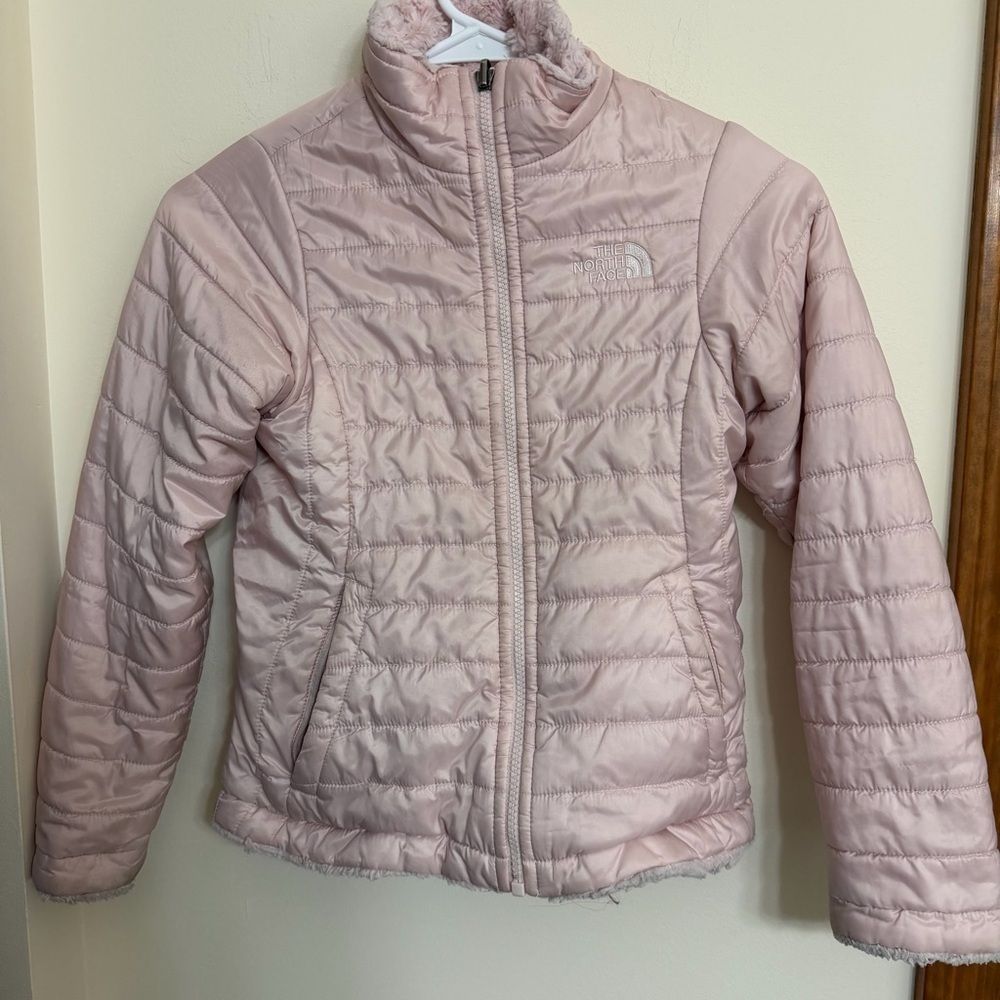 The North Face Light Pink Insulated Puffer Jacket